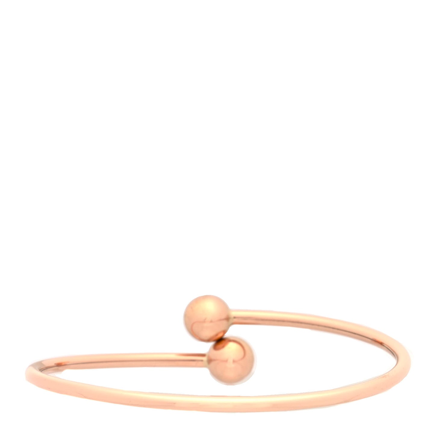18K Rose Gold 8mm HardWear Ball Bypass Bracelet