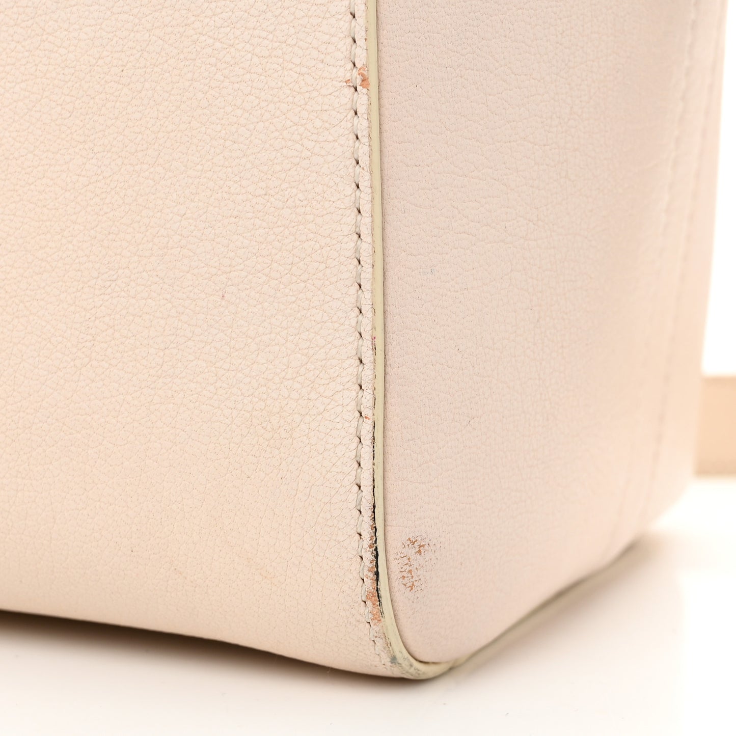 Sugar Goatskin Small Antigona Off White