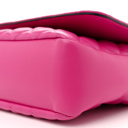 Versace Nappa Quilted Medusa Chain Crossbody Pink 10 of 12