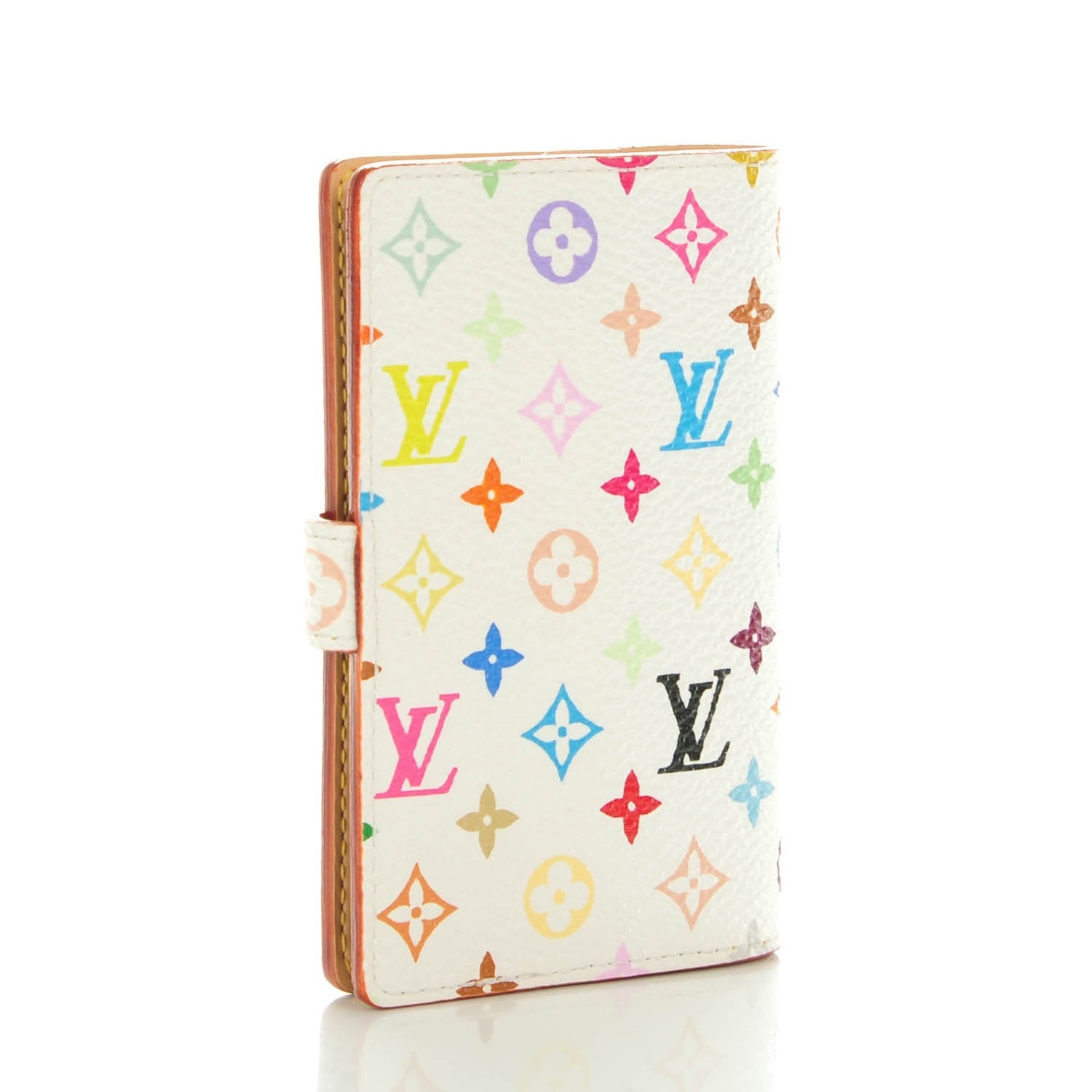 Louis Vuitton Monogram Multicolor Carnet de Bal Mini Agenda Cover White 3 of 7