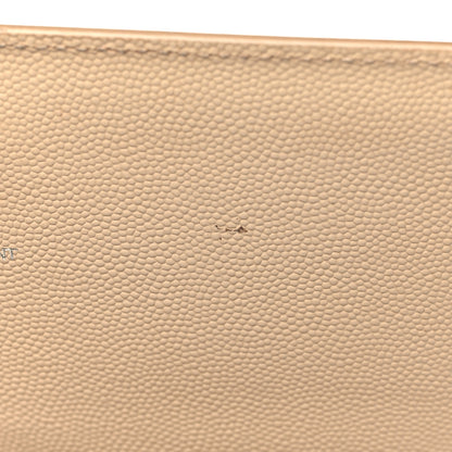 Saint Laurent Grain De Poudre Small Monogram Kate Satchel Dark Beige 11 of 14