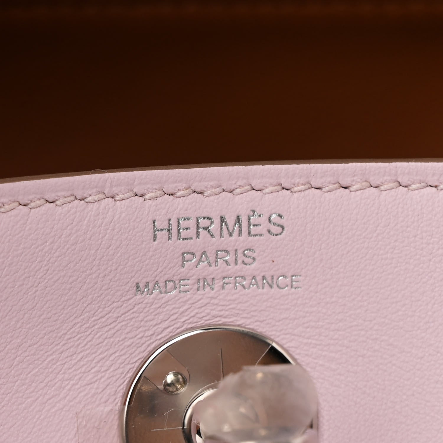 Hermes Swift Verso Mini Lindy 20 Mauve Pale Gold 6 of 11