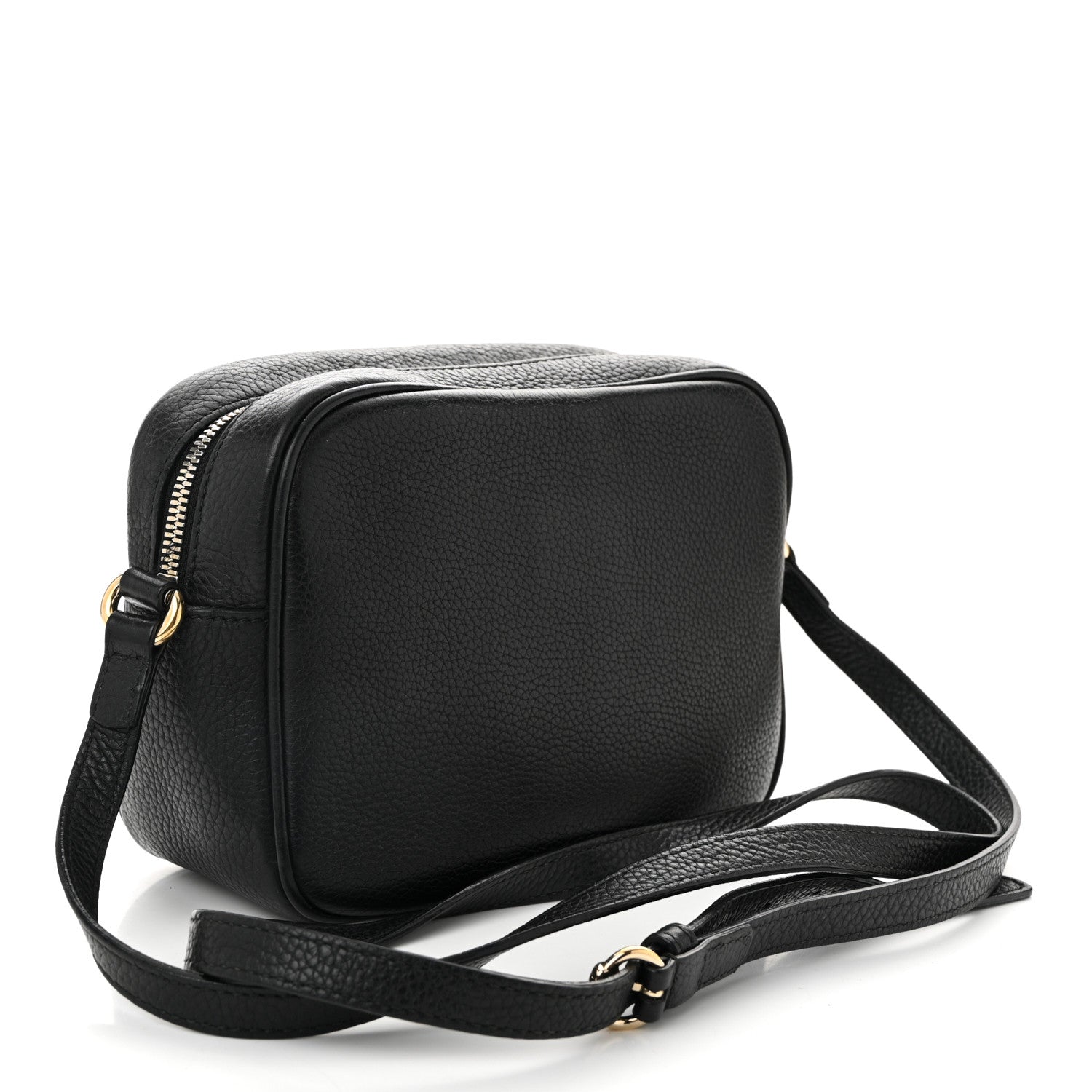 Gucci Pebbled Calfskin Small Soho Disco Bag Black 3 of 10