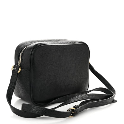 Gucci Pebbled Calfskin Small Soho Disco Bag Black 3 of 10