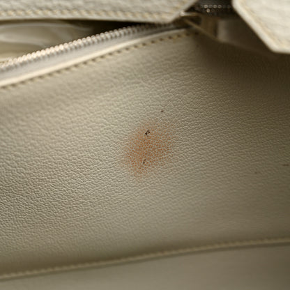 Hermes Taurillon Clemence Birkin 35 Gris Perle 9 of 15