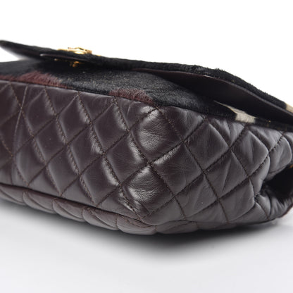 Chanel Pony Hair Lambskin Medium Paris Dallas Single Flap Gold 10 of 10