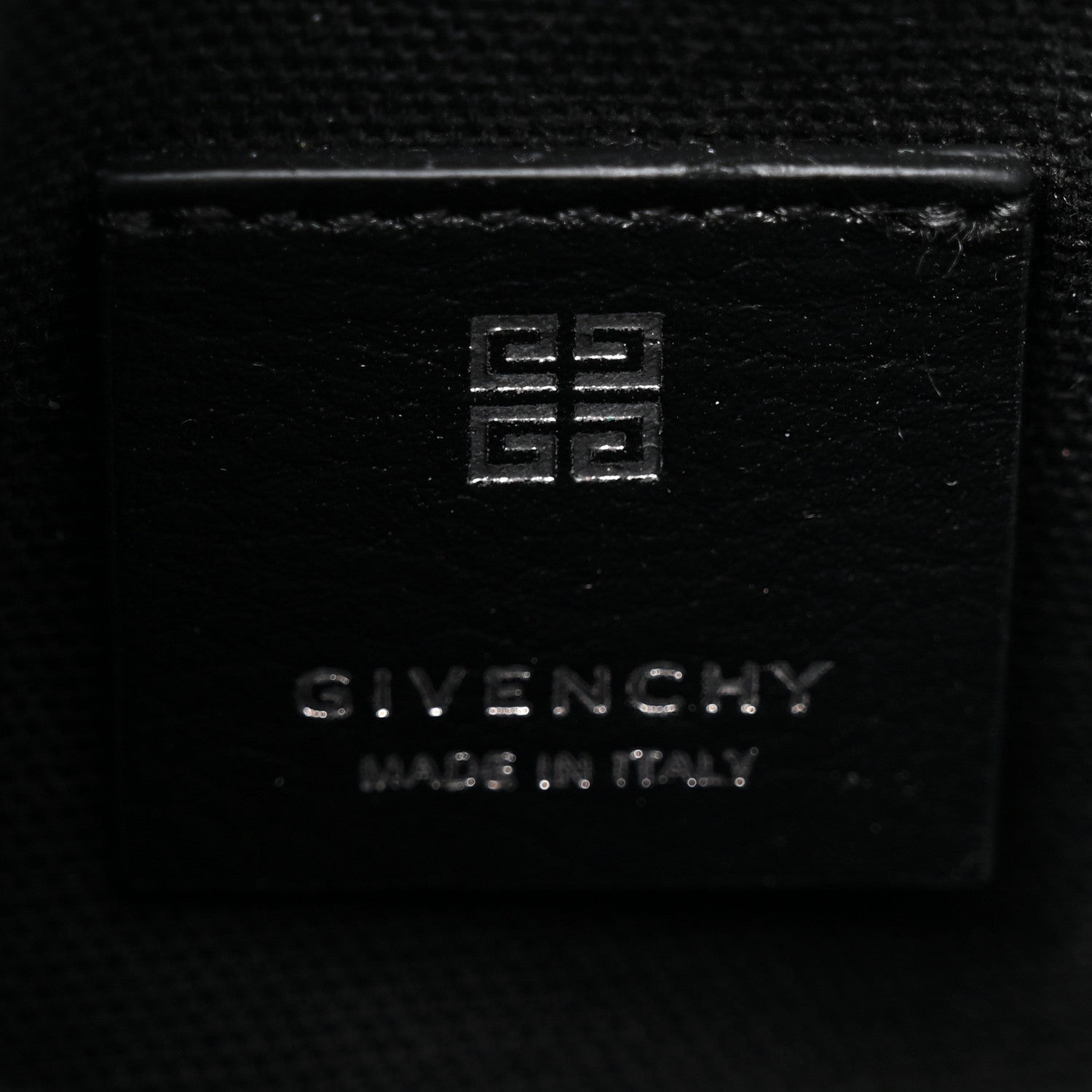 Givenchy Tumbled Calfskin Nano Voyou Bag Black 6 of 10