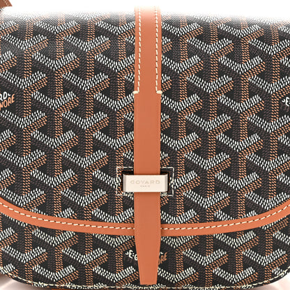 Goyard Goyardine Belvedere II PM Messenger Bag Black Gold 7 of 9