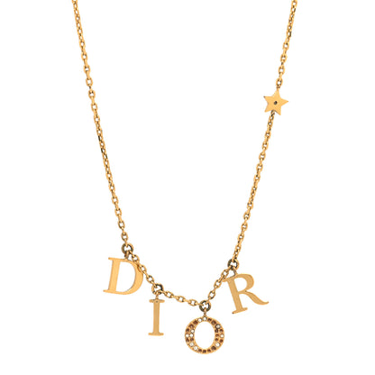 Christian Dior Crystal Dio(r)evolution Necklace Gold 2 of 6