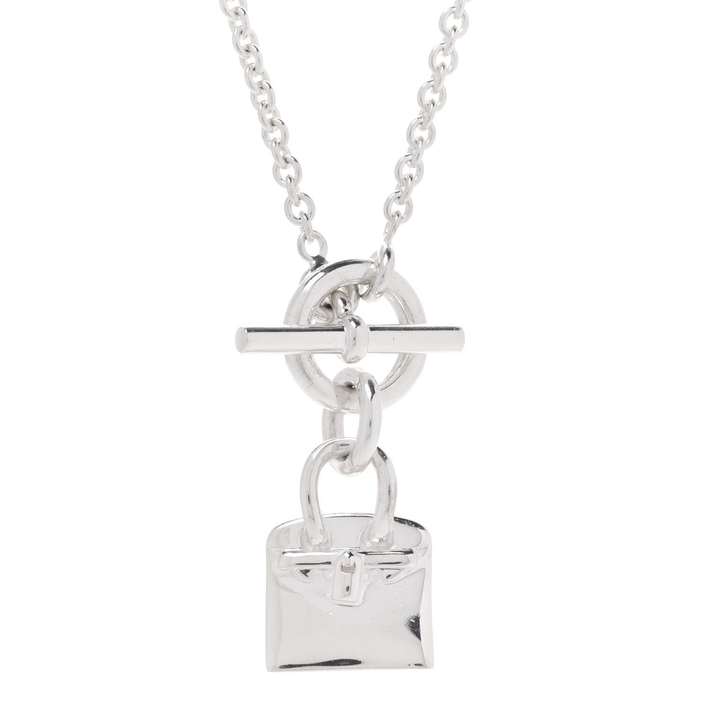 Sterling Silver Kelly Charm Pendant Necklace