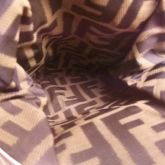 Fendi Denim Fur Striped Spy Blue 8 of 14