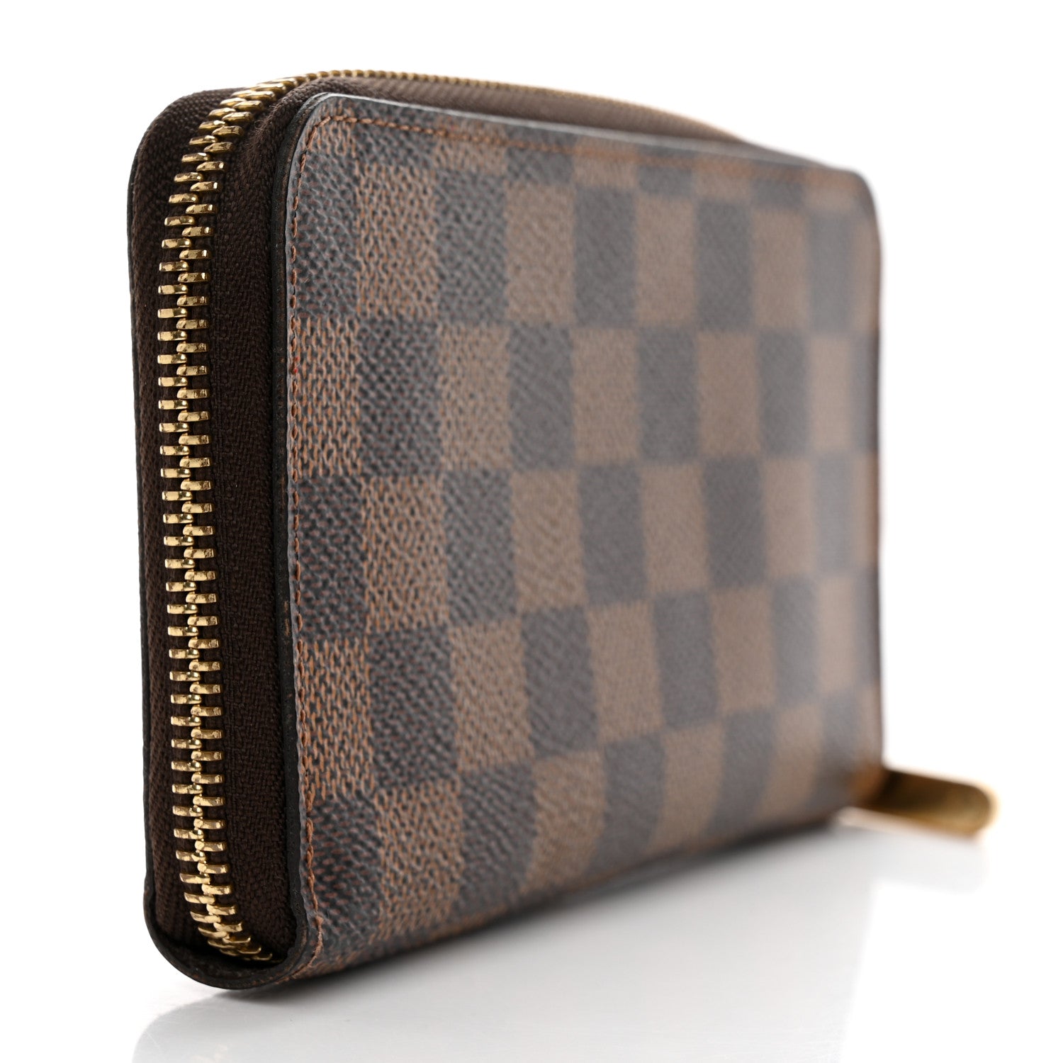 Louis Vuitton Damier Ebene Porte-Monnaie Zippy Wallet 3 of 9