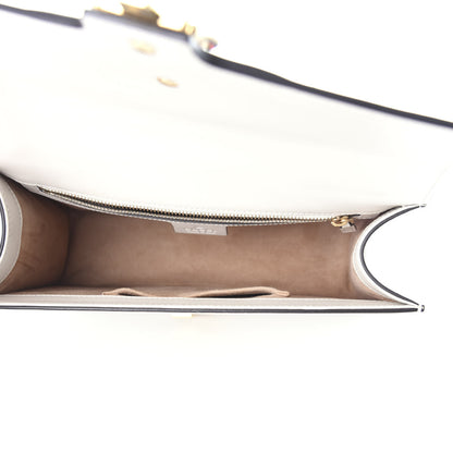 Gucci Calfskin Small Sylvie Shoulder Bag Off White 5 of 8
