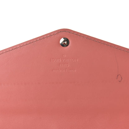 Louis Vuitton Vernis Sarah Wallet NM Poppy 8 of 12