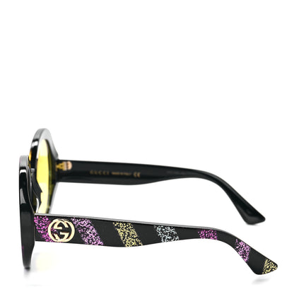 Gucci Acetate Round GG0319S Sunglasses Rainbow 3 of 8