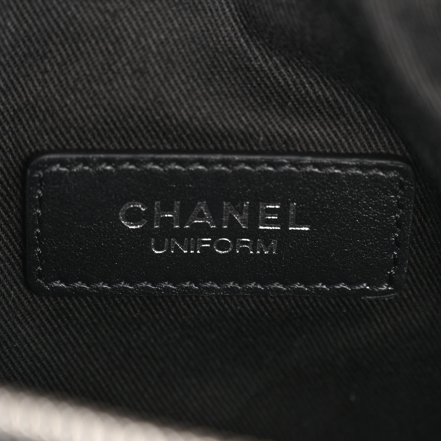 Chanel Calfskin Quilted Waist Belt Bag Black 6 of 11