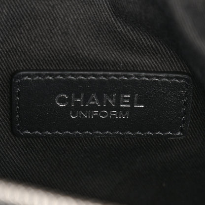 Chanel Calfskin Quilted Waist Belt Bag Black 6 of 11