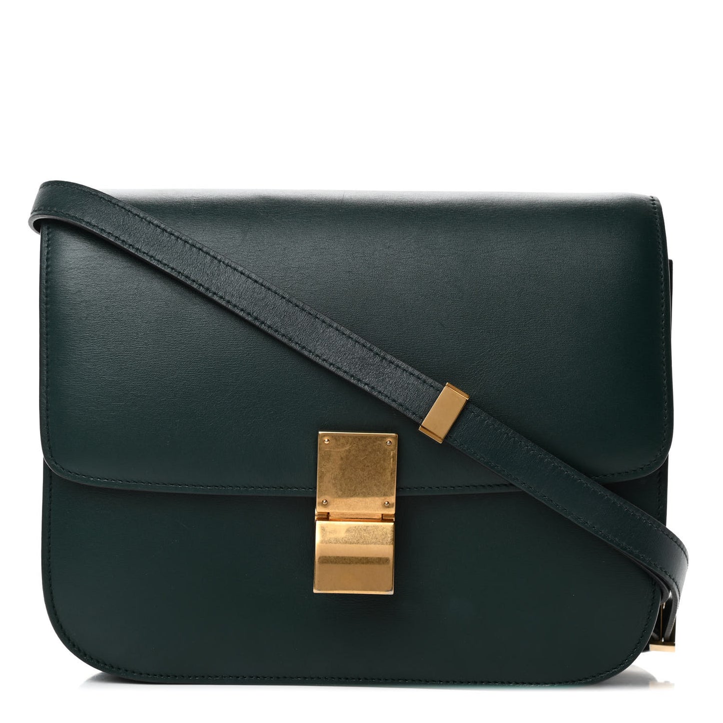 Box Calfskin Classic Box Medium Flap Bag Amazone