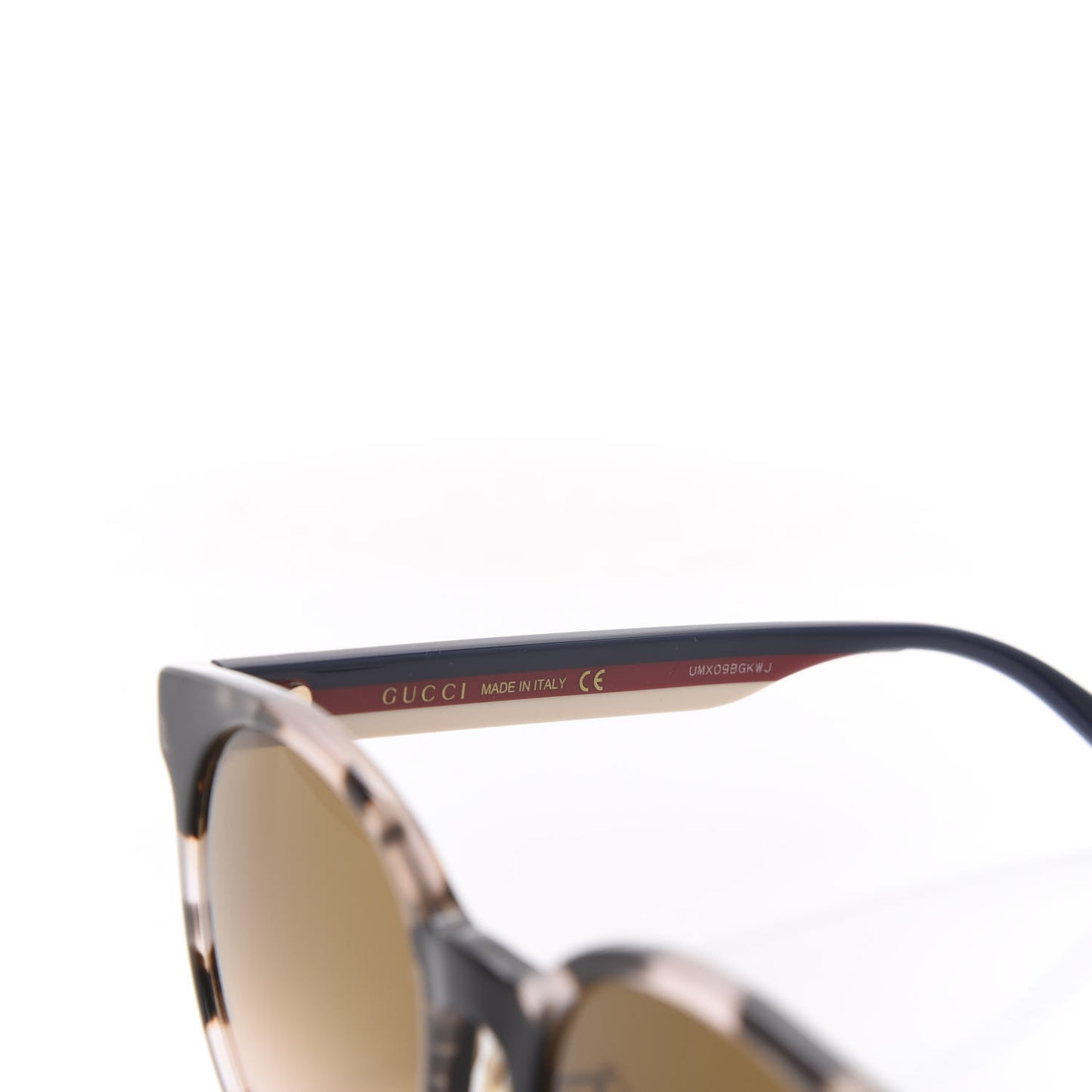 Acetate Round Eye GG Web Sunglasses GG0854SK Tortoise