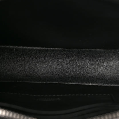 Burberry Calfskin Camouflage Mini Olympia Shoulder Bag Black 5 of 9