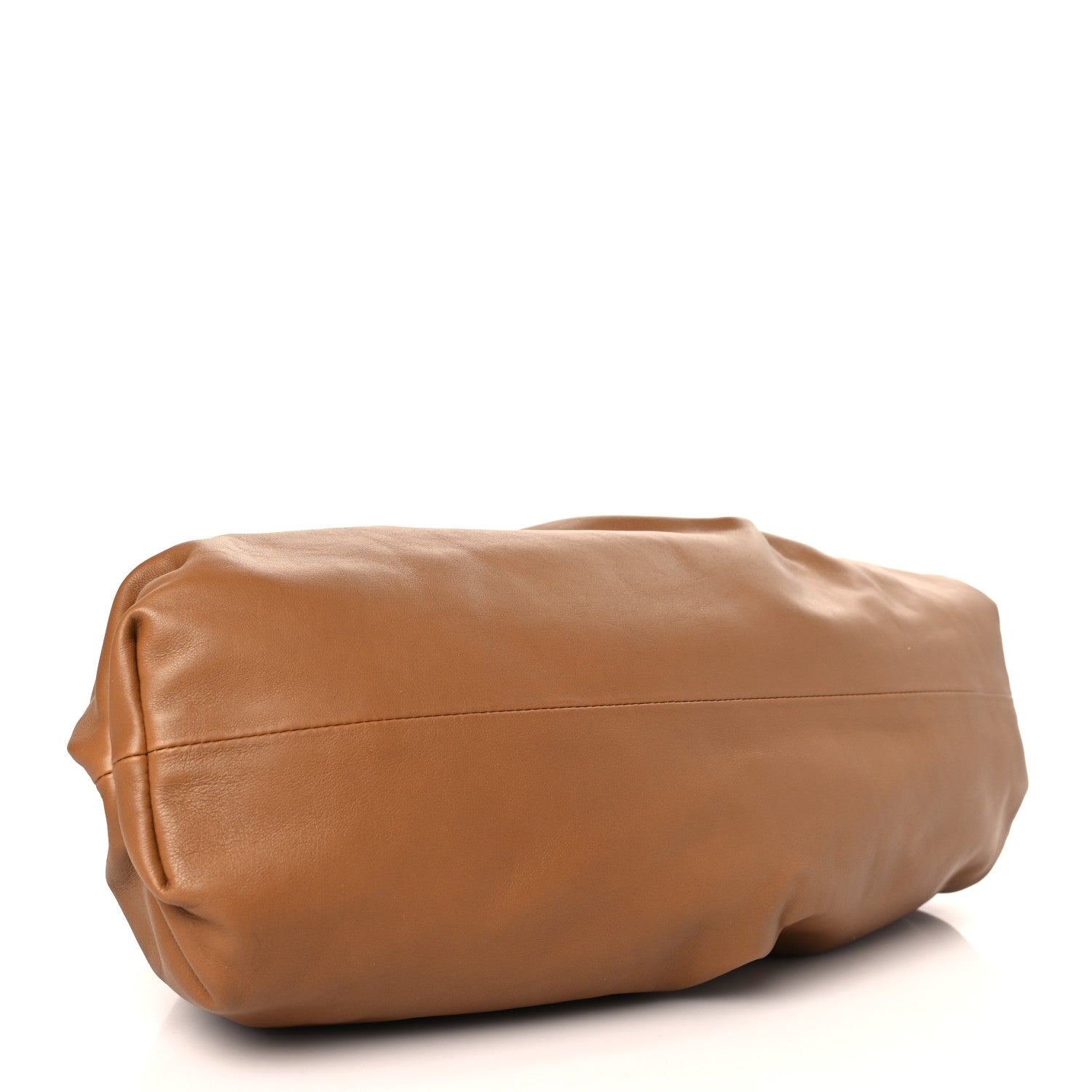 Bottega Veneta Smooth Butter Calf The Pouch Oversized Clutch Cammello 4 of 8