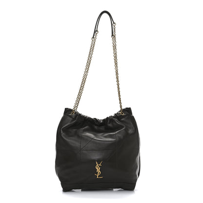 Saint Laurent Lambskin Matelasse Monogram Medium Jamie 4.3 Pochon Light Musk 1 of 13