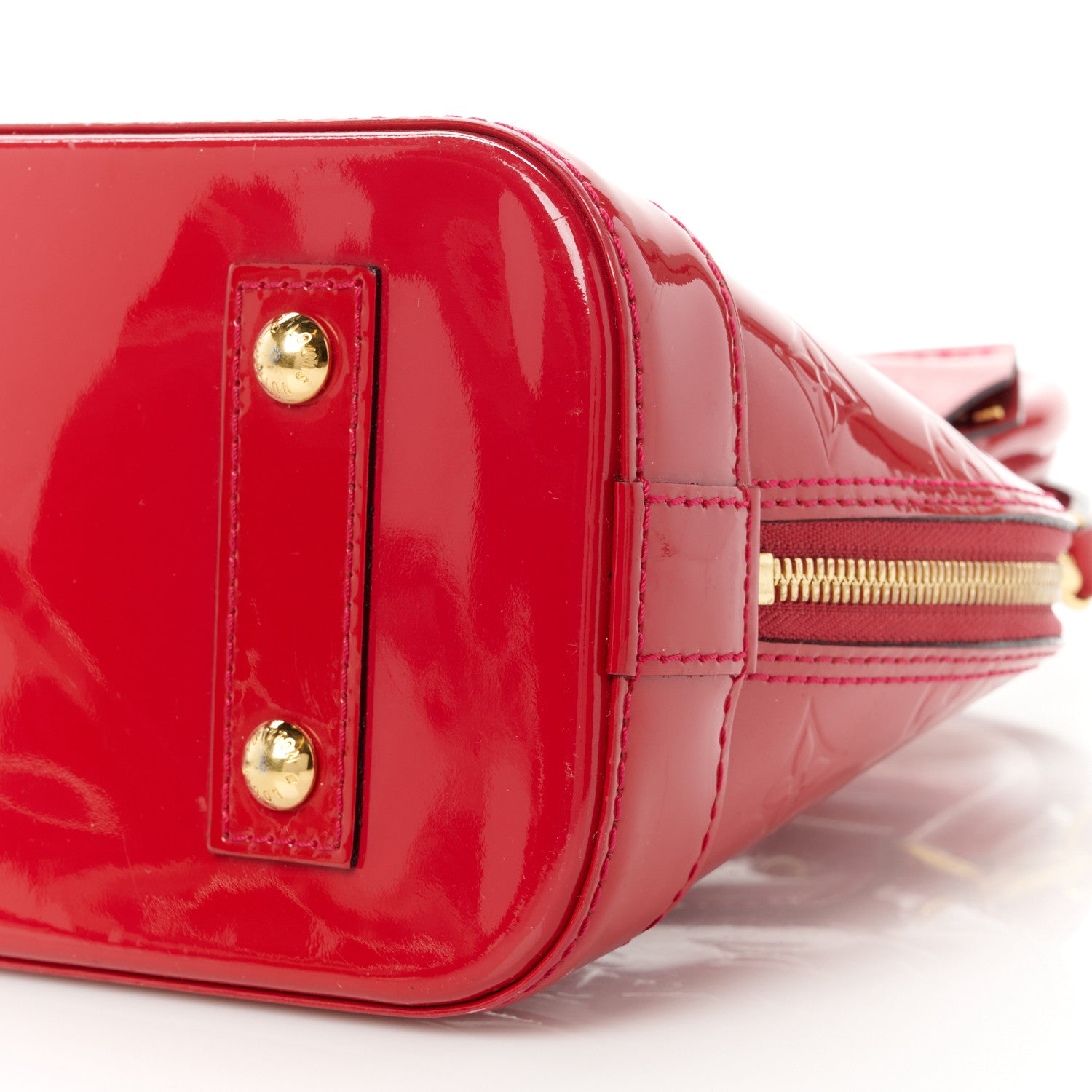 Louis Vuitton Vernis Alma BB Rose Indien 10 of 10