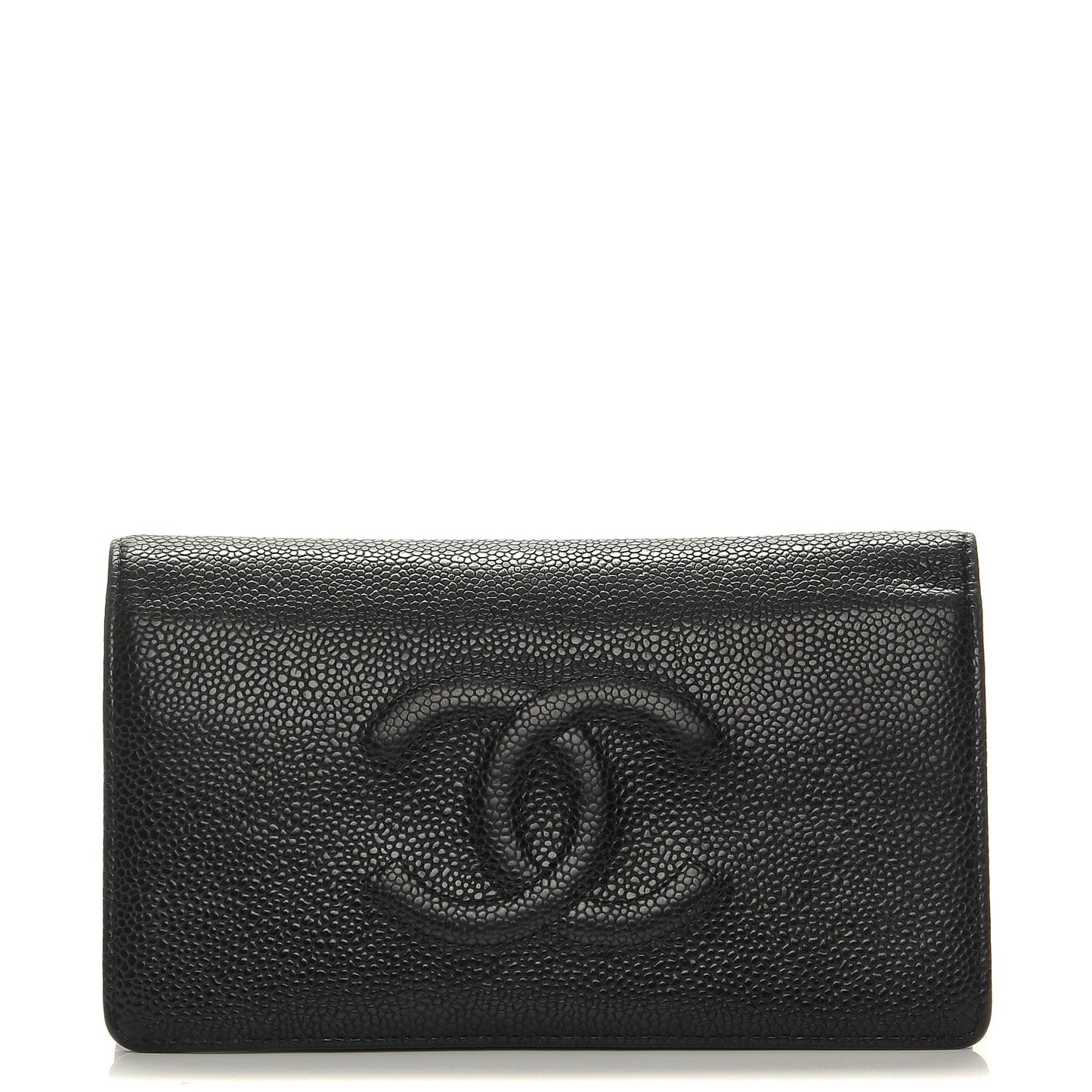 Caviar Timeless CC Yen Wallet Black