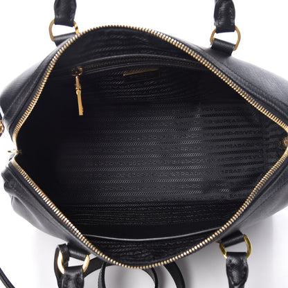 Prada Saffiano Lux Bowler Black 5 of 13