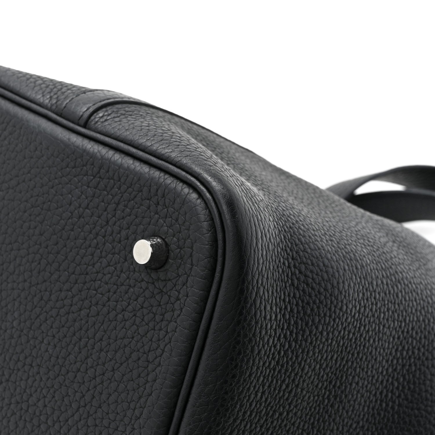 Hermes Taurillon Clemence Picotin Lock 22 MM Black 12 of 14