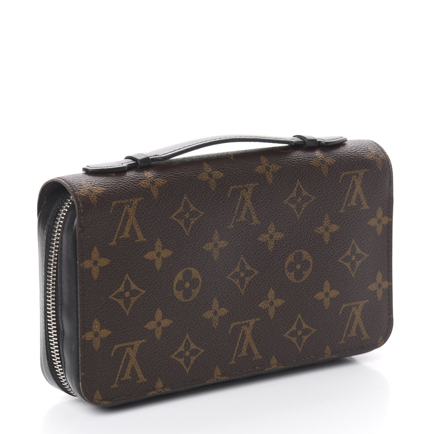Louis Vuitton Monogram Macassar Zippy XL Wallet 2 of 7