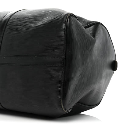Louis Vuitton Epi Keepall 50 Black 8 of 23