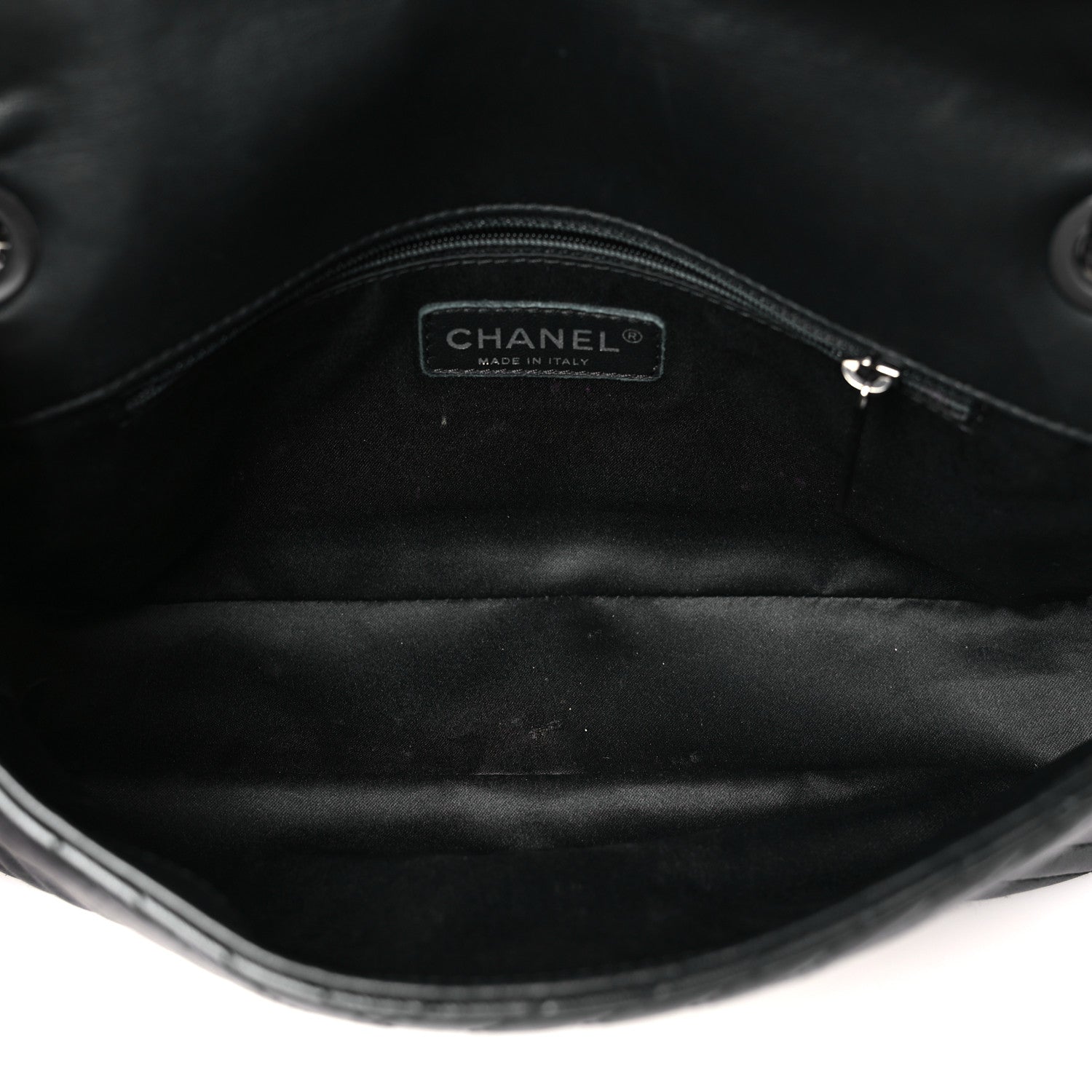 Chanel Lambskin Small CC Crossing Flap Black 5 of 12