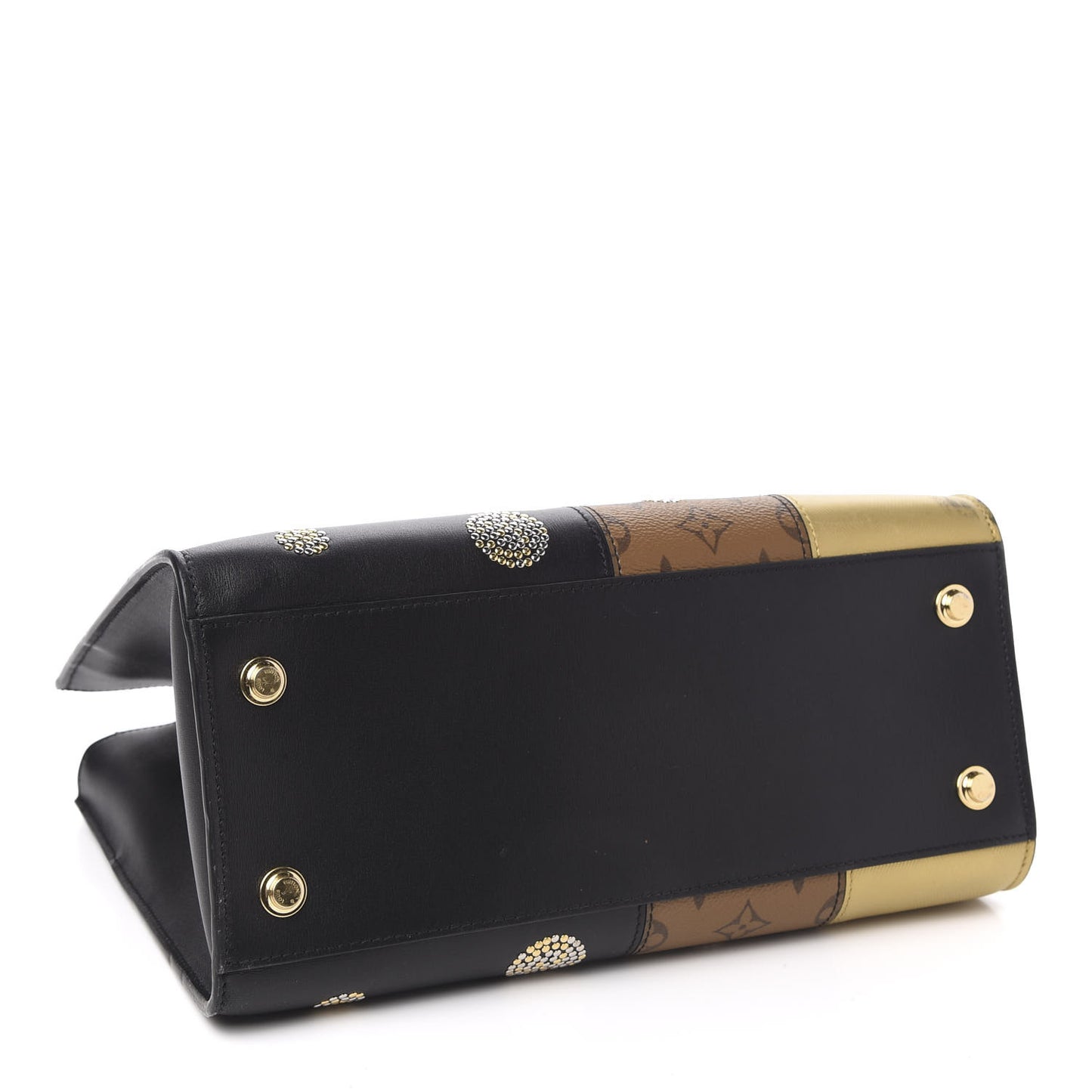 Reverse Monogram Studded Night Lights City Steamer MM