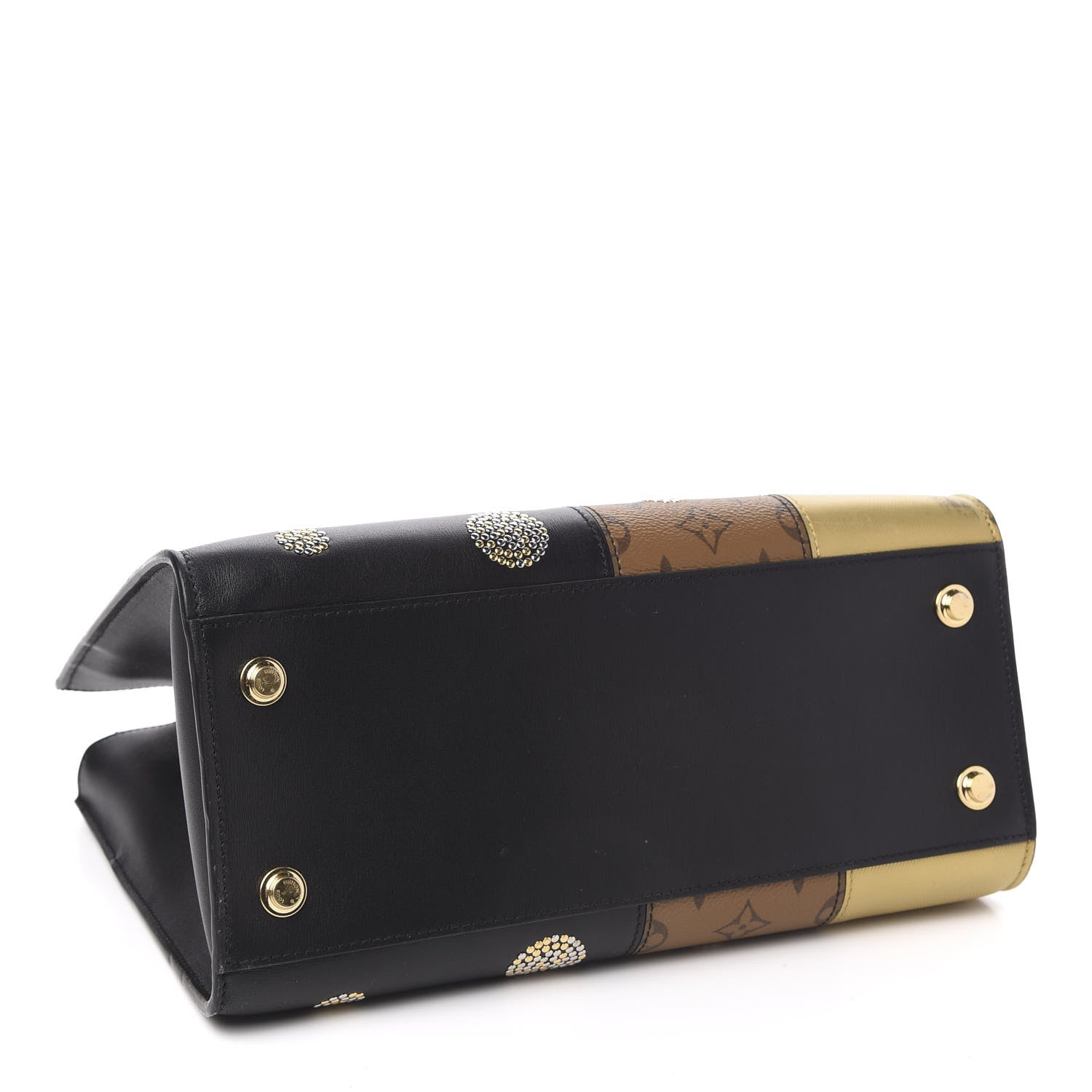 Louis Vuitton Reverse Monogram Studded Night Lights City Steamer MM 4 of 13