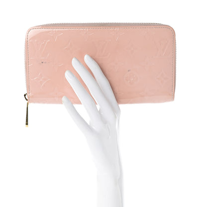 Louis Vuitton Vernis Zippy Wallet Rose Ballerine 2 of 12