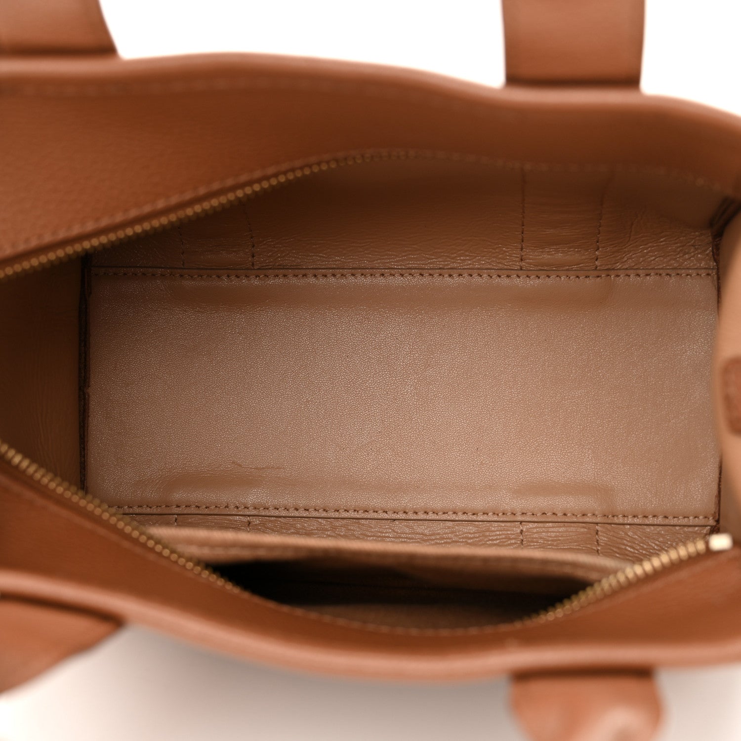 Marc Jacobs Grained Calfskin Mini The Tote Bag Argan Oil 5 of 16