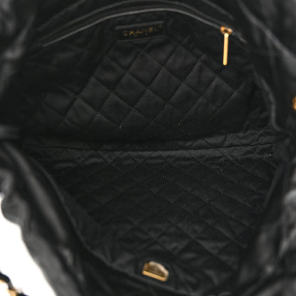 Chanel Shiny Calfskin Quilted Chanel 22 Black 6 of 11
