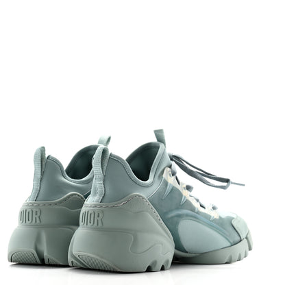 Christian Dior Neoprene Rubber Womens D-Connect Sneakers 36 Water Grey 4 of 9