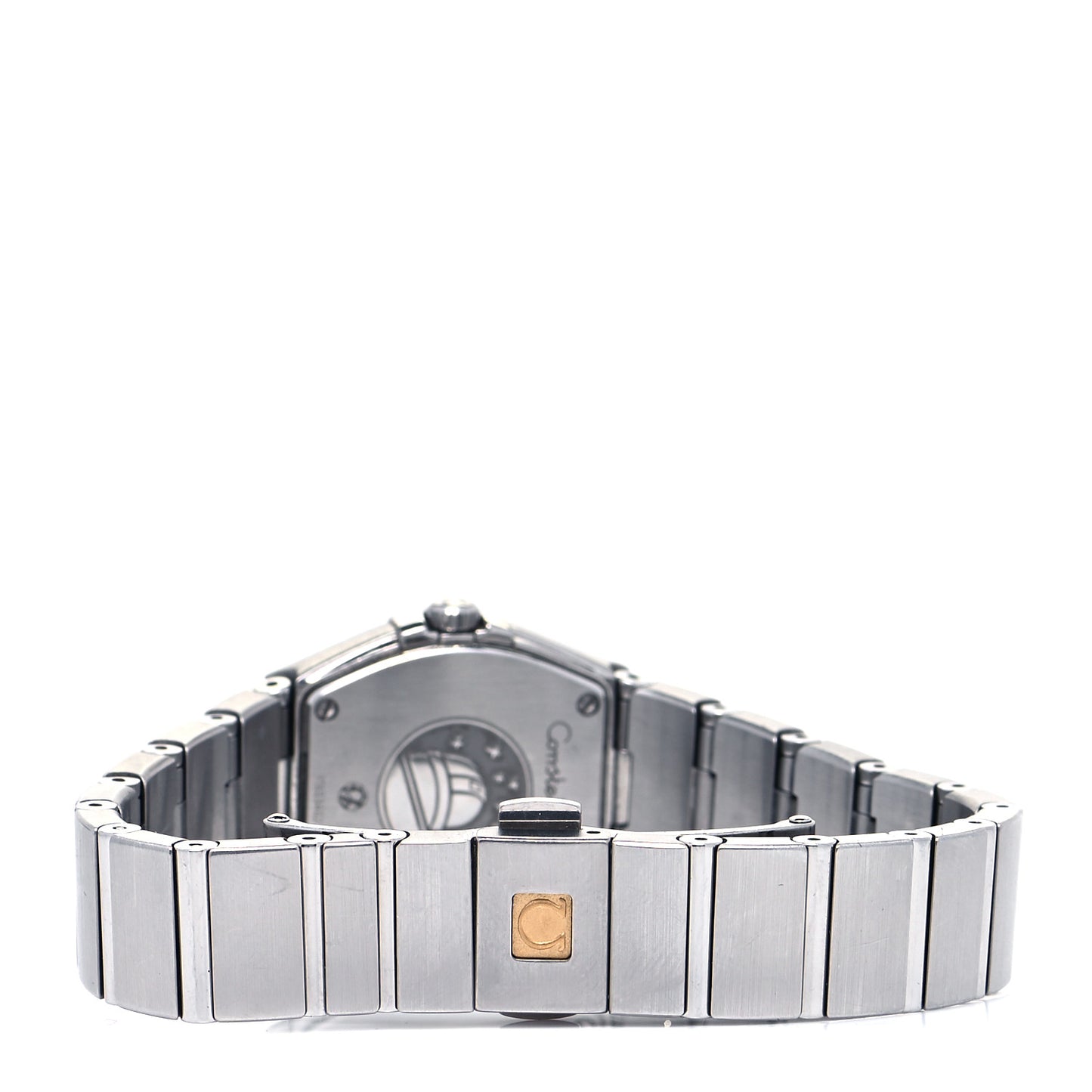 Stainless Steel Diamond Bezel 24mm Constellation Quartz Watch Black 123.15.24.60.01.001