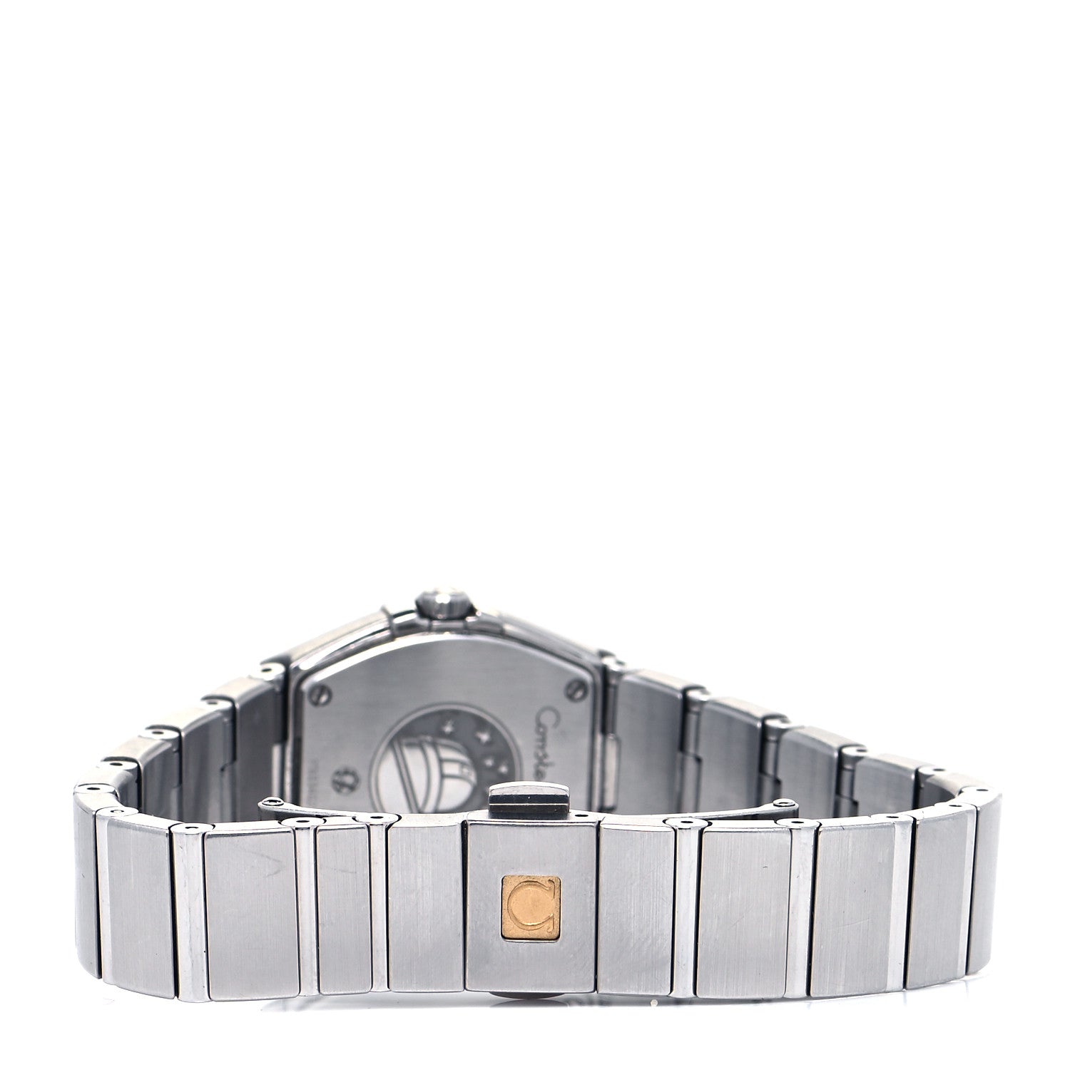Omega Stainless Steel Diamond Bezel 24mm Constellation Quartz Watch Black 123.15.24.60.01.001 3 of 4