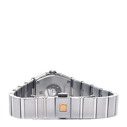 Omega Stainless Steel Diamond Bezel 24mm Constellation Quartz Watch Black 123.15.24.60.01.001 3 of 4