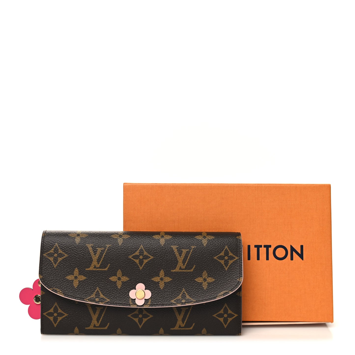 Monogram Bloom Flower Emilie Wallet