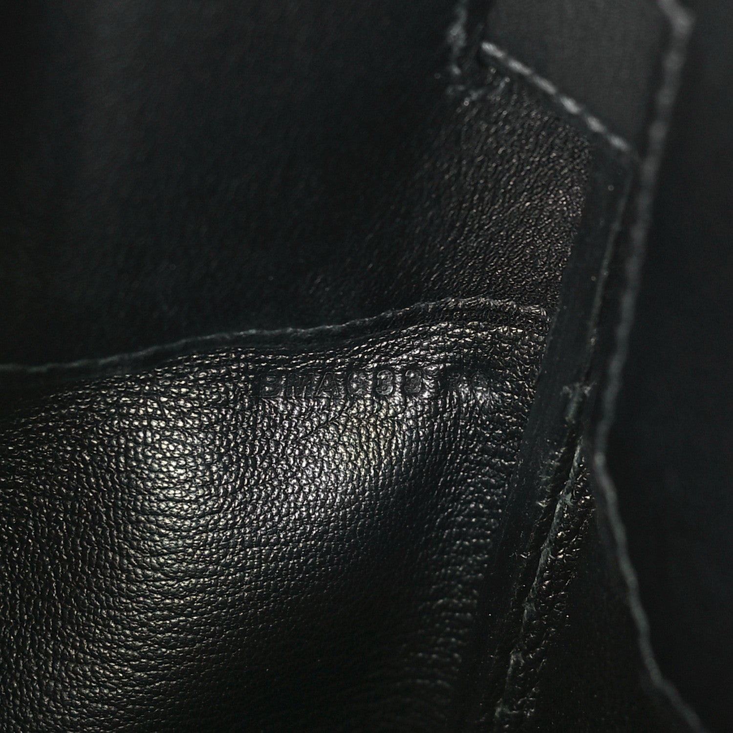 Hermes Veau Volupto Rock HAC Birkin 40 Black 6 of 12