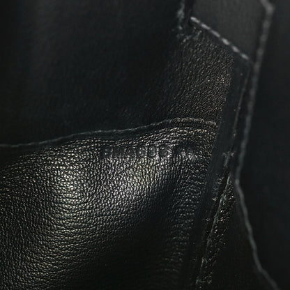 Hermes Veau Volupto Rock HAC Birkin 40 Black 6 of 12
