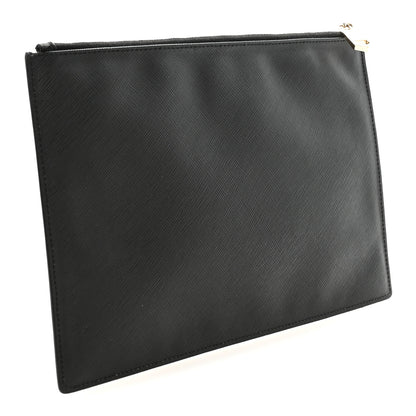 Givenchy Texutured Coated Canvas Rottweiler Print Medium Cosmetic Pouch Black 3 of 6