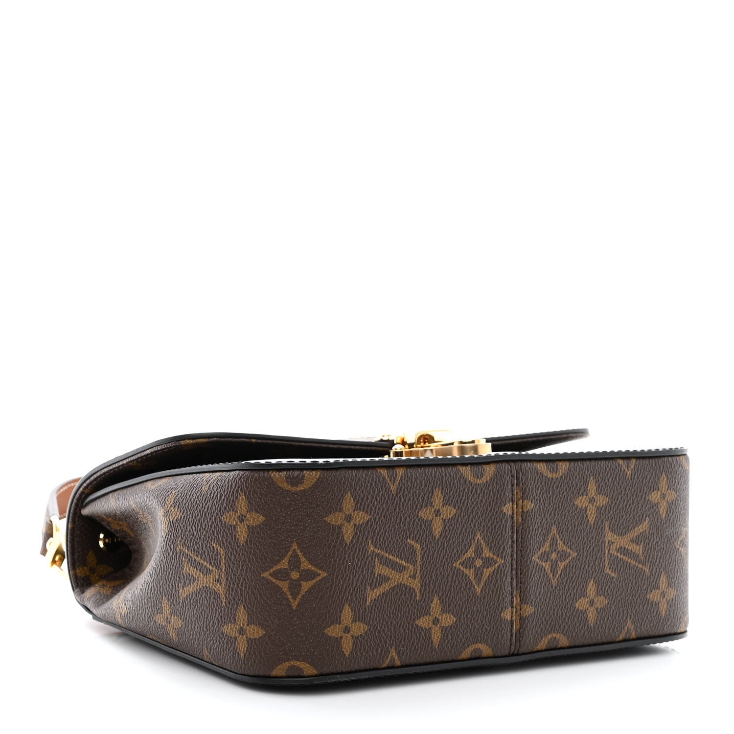Louis Vuitton Patent Calfskin Monogram Cherrywood BB Black 4 of 12
