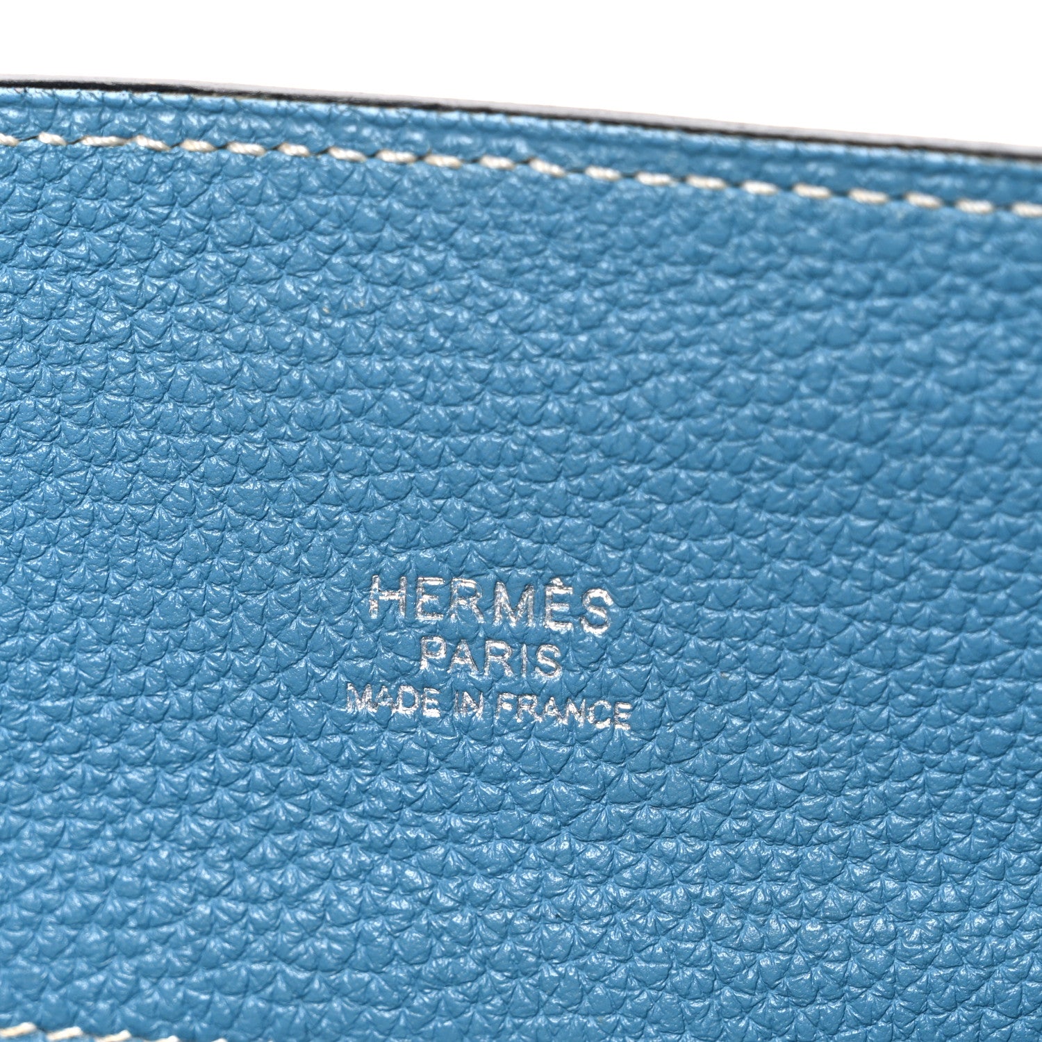Hermes Togo So Kelly 26 Blue Jean 6 of 10