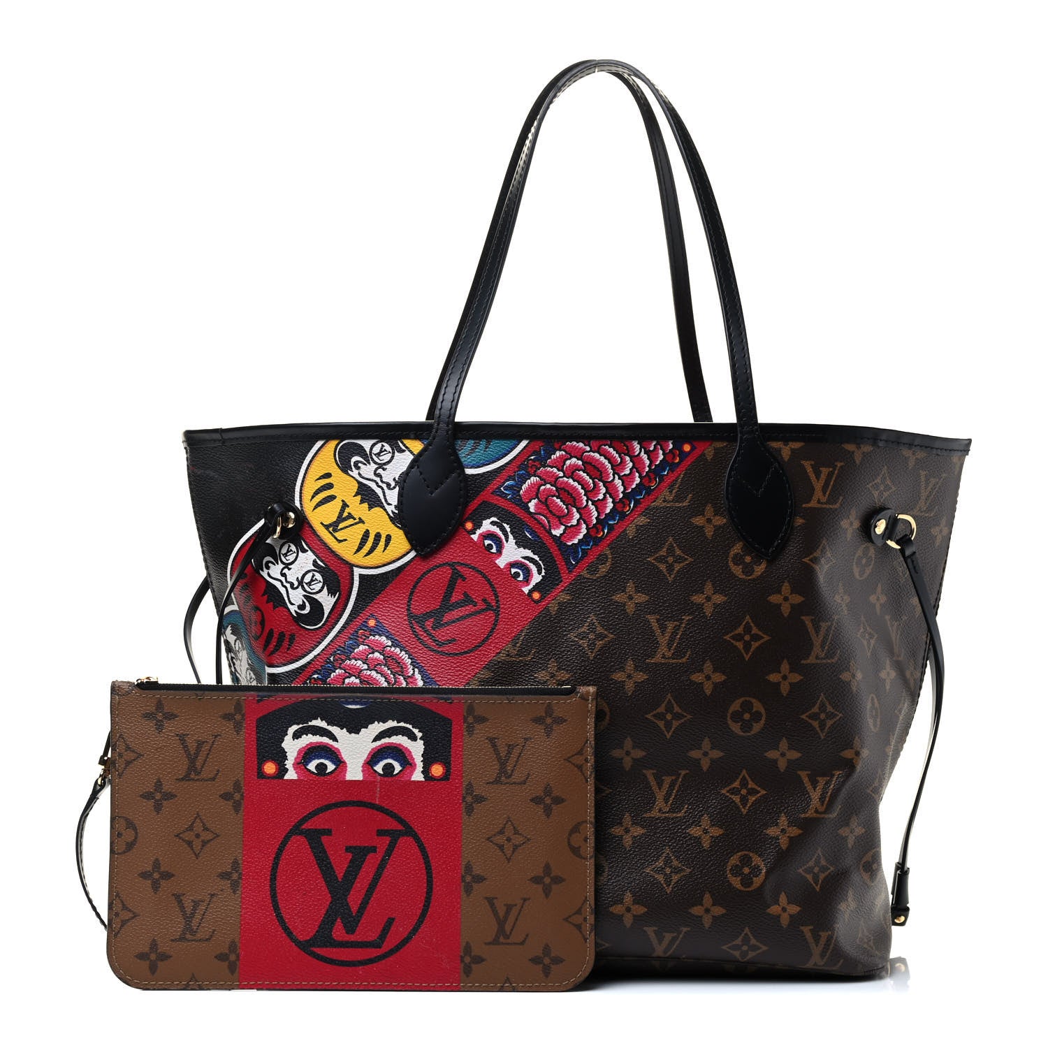 Louis Vuitton Monogram Kabuki Neverfull MM 1 of 4