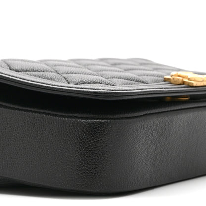 Chanel Caviar Quilted Boy Phone Holder Wallet On Chain Black 11 of 12